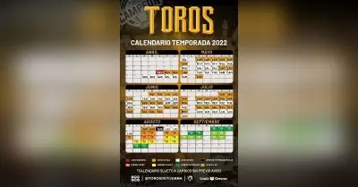 LMB: Calendario Temporada 2022