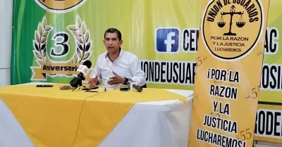 Ignacio Peinado Luna, presidente de la Uni�n de Usuarios de Hermosillo