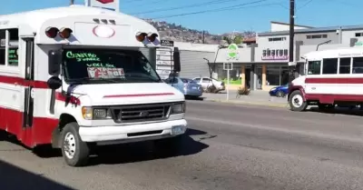Informan sobre horarios de servicio de transporte público en Ensenada