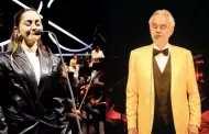Carolina Ross comparte el escenario con Andrea Bocelli
