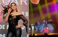 VIDEO: Ana Brbara se cae en el escenario!