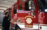 Reportan Bomberos de Tijuana dos incendios de casa habitación, rescate de una familia y un choque vehicular