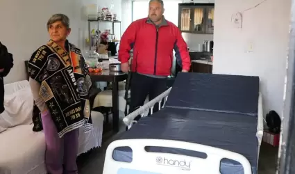 Entrega de cama ortop�dica