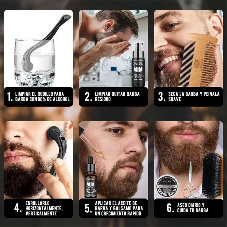 kit para barba