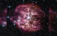 Telescopio James Webb capta estrella antes de morir