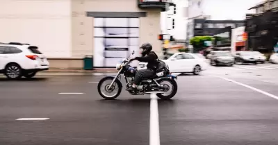 Accidente de motociclista
