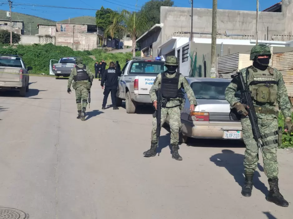 Enfrentamiento en calle Hermenegildo Galeana de la colonia Mariano Matamoros Norte