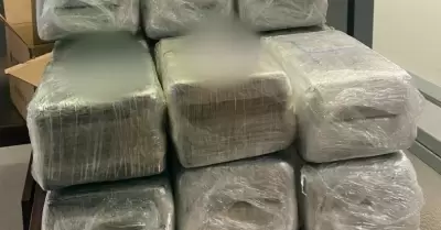 Cocaína oculta en envío de sandías