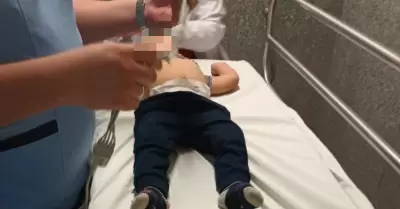 Bebé en crisis convulsiva