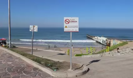 Playas de Tijuana Cerradas