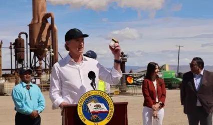 Newsom visita Lithium Valley