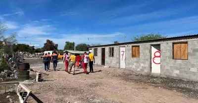 Revisin de viviendas de jornaleros en Sinaloa