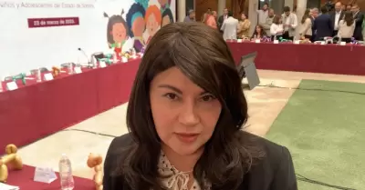 Claudia Indira Contreras, titular de la FGJE