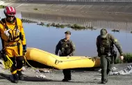 Patrulla Fronteriza ayuda en el rescate de migrantes varados en el río Tijuana