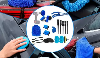 kit de limpieza para auto