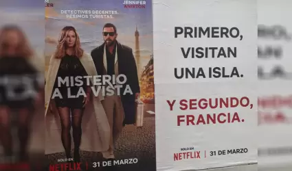 Anuncio publicitario de Netflix en Argentina