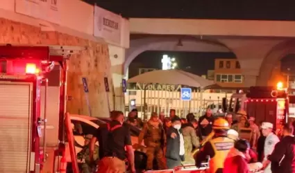 Suman 39 personas sin vida tras incendio en e INM