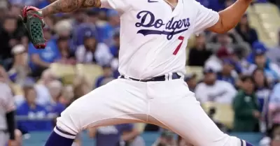 Julio Urías, pitcher de los Dodgers