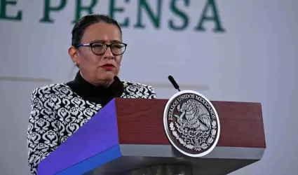 Rosa Icela Rodríguez Velázquez, secretaria de Seguridad y Protección Ciudadana