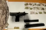 Asegura Policía Municipal a joven con arma y 17 dosis de lo que parece ser droga