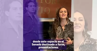 Geovanna Bañuelos de la Torre
Senadora de la República Mexicana