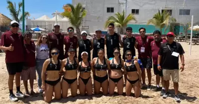 4 selectivos clasificados en v�leibol de playa