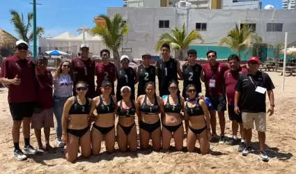 4 selectivos clasificados en v�leibol de playa