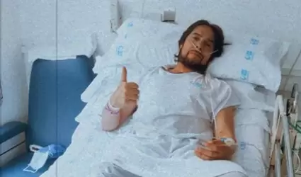Joaqu�n Cort�s en el hospital