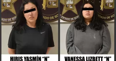 Hiris Yasm�n "N." y Vanessa Lizbett "N."