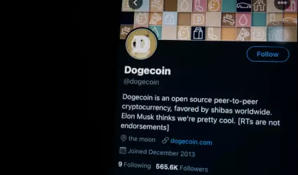Nuevo logo de twitter, Dogecoin