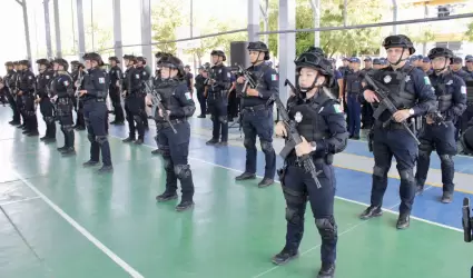 Grupos operativos de la Policía Estatal concluyen entrenamiento especializado