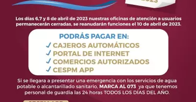 Comunicado de CESPM