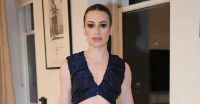 Lea Michele est� preocupada por su hijo.