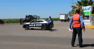Participan m�s de 100 elementos de la Polic�a Municipal de Cajeme en operativo d