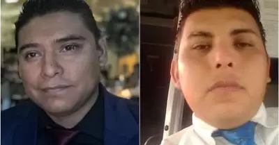 Joel Ju�rez S�nchez y Luis Felipe Mac�as Arriaga, choferes de las personas desap