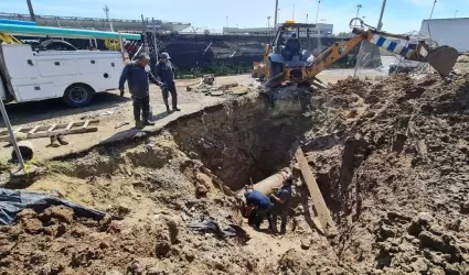 Reparaci�n de fuga de agua
