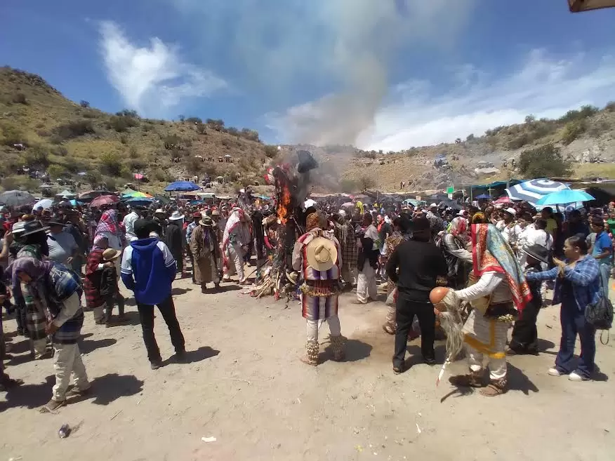 Ceremonias yaquis en S�bado de Gloria