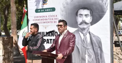 Ceremonia luctuosa Emiliano Zapata