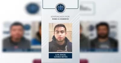 Sujeto es sentenciado a tres a�os en prisi�n