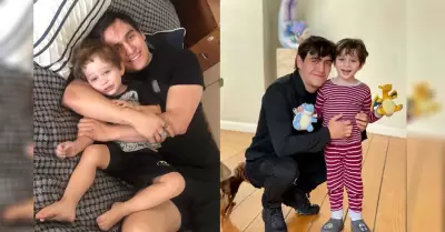 Juli�n Figueroa y su hijo Jos� Juli�n