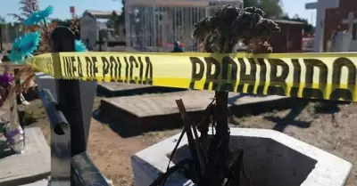 Hombre es localizado sin vida al interior del "Pante�n de las Manitas"