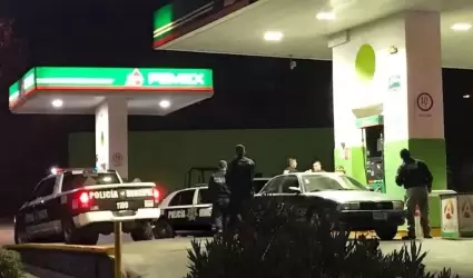 Un despachador de gasolina result herido en asalto a mano armada