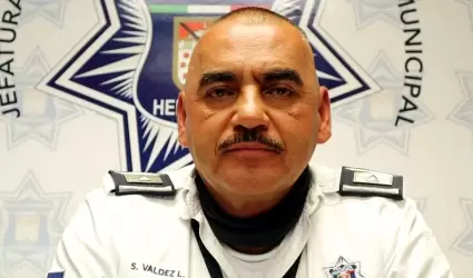 Sergio Valdez Lpez, director de la Polica de Trnsito