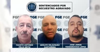 3 secuestradores