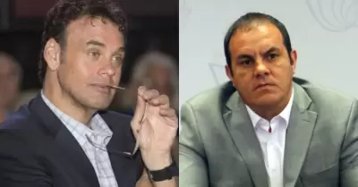 David Faitelson y Cuauhtmoc Blanco