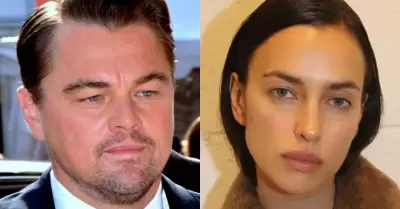 Leonardo DiCaprio e Irina Shayk asistieron a un after party.
