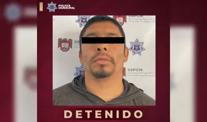 Detenido con arma