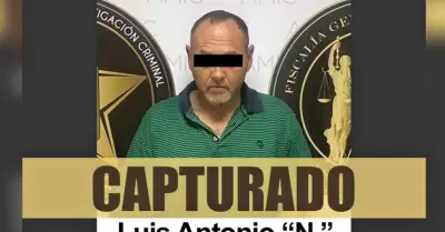 Ejecutan orden de aprehensi�n en contra de Luis Antonio "N.", alias "El Gringo",