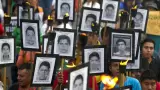 Protesta por la desaparición de los 43 normalistas de Ayotzinapa