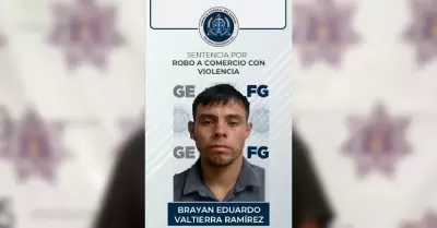 Sujeto acusado de robo a una tienda